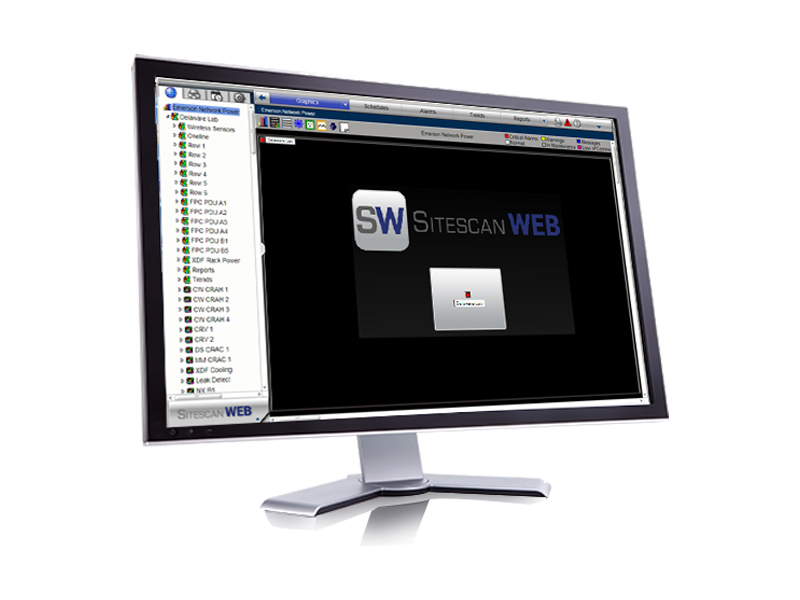 Liebert® SiteScan Web Centralized Monitoring Image