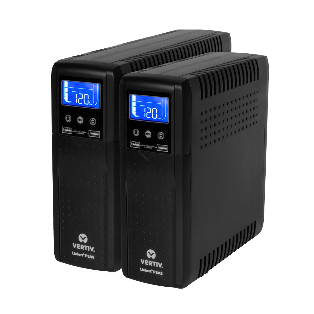 Vertiv™ Liebert® PSA5 UPS, 500VA - 1500VA, Line Interactive Tower 120V VRLA UPS Image