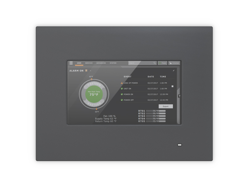 Liebert® iCOM™ Cooling Unit Control Image