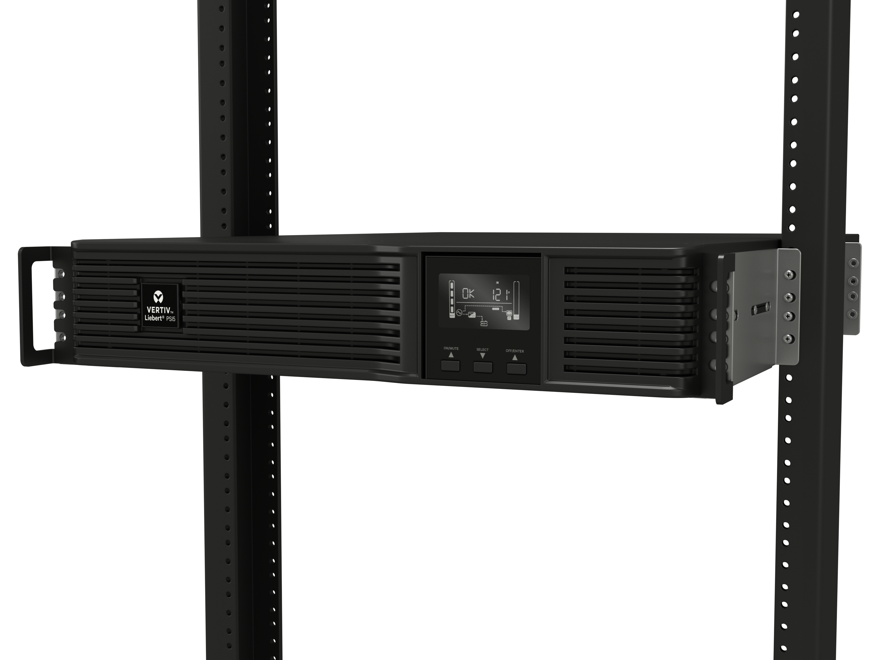 Vertiv™ Liebert® PSI5 UPS, TAA Compliant 1500-3000VA, Line Interactive 2U Rack/Tower Lithium-Ion UPS Image
